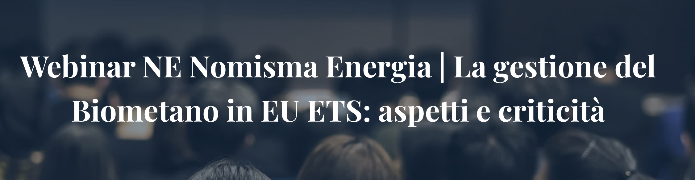 La gestione del Biometano in EU ETS: aspetti e criticità